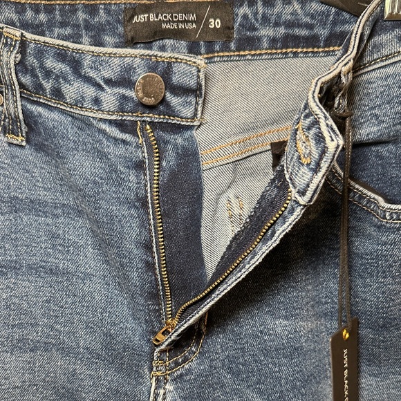 Just Black Denim Ultra Wide Leg Women’s Jeans - Picture 9 of 14